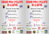 GRAND PRIX CYCLISTE DE LA BATHIE affiche resultat