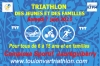 Triathlon des jeunes et des familles affiche resultat