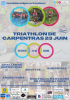 16 EME EDITION DU TRIATHLON DE CARPENTRAS affiche resultat