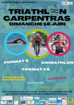 15 ème édition du Triathlon de Carpentras