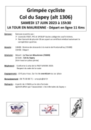 Grimpée cycliste du col du Sapey img_xs